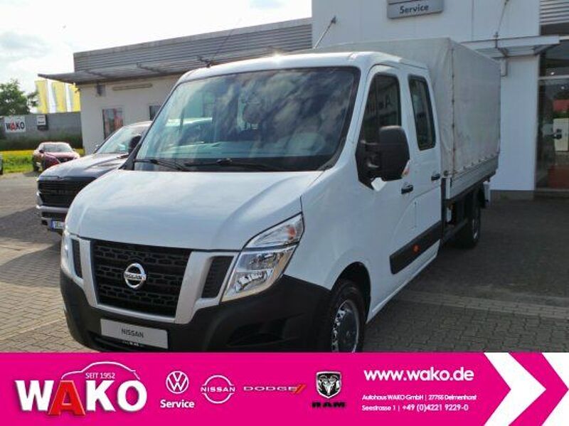 Nissan NV400 Pritsche DoKa 2.3 dCi L2H1 3,5t  R-Kamera